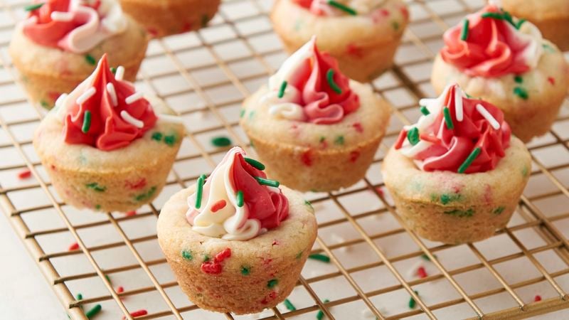 Mini Gingerbread Cookie Cups - Recipes