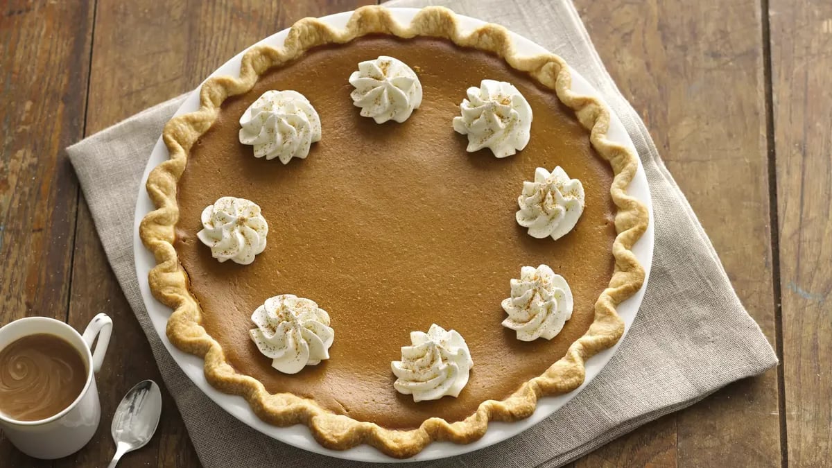 Pumpkin Spice Latte Pie 