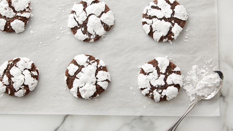 Chocolate Crinkle Cookies