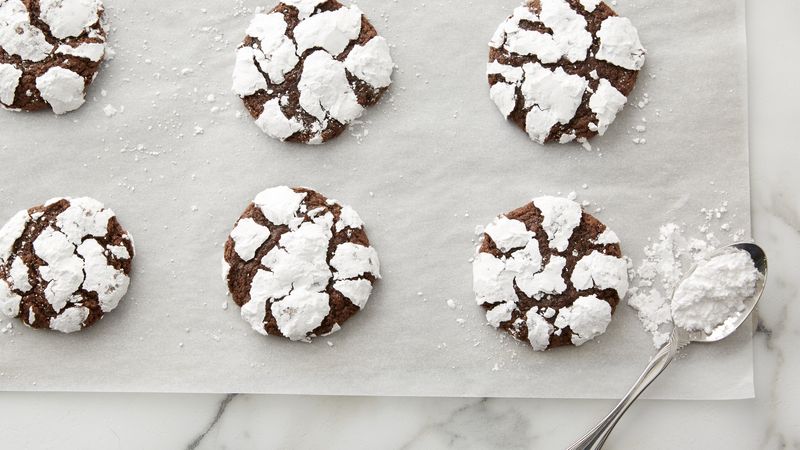 Chocolate Crinkle Cookies