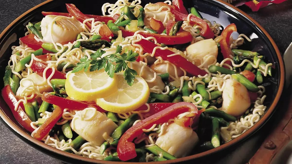 Scallop Stir-Fry