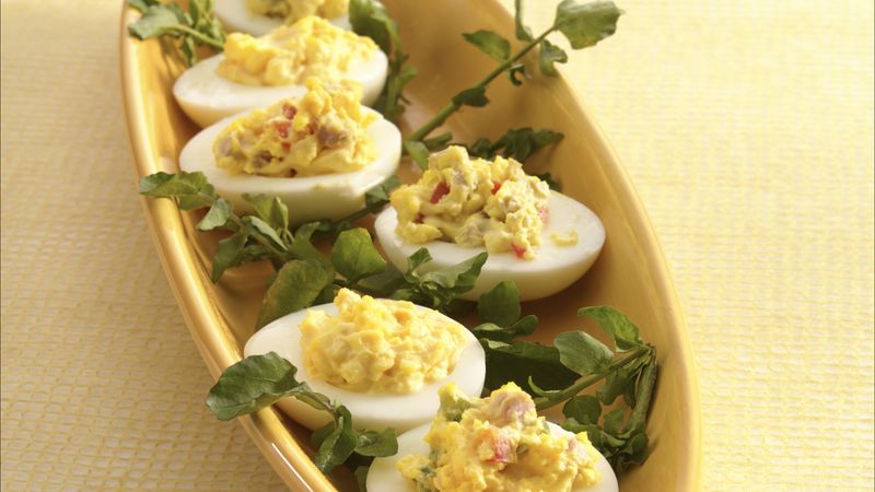 Deviled Eggs with a Kick