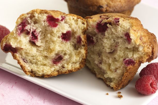 Raspberry Muffins