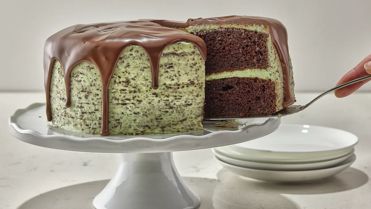 Mint Chocolate Cake