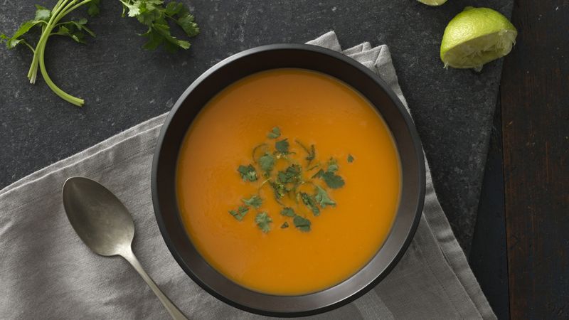 Sweet Potato, Coconut and Gingerroot Soup