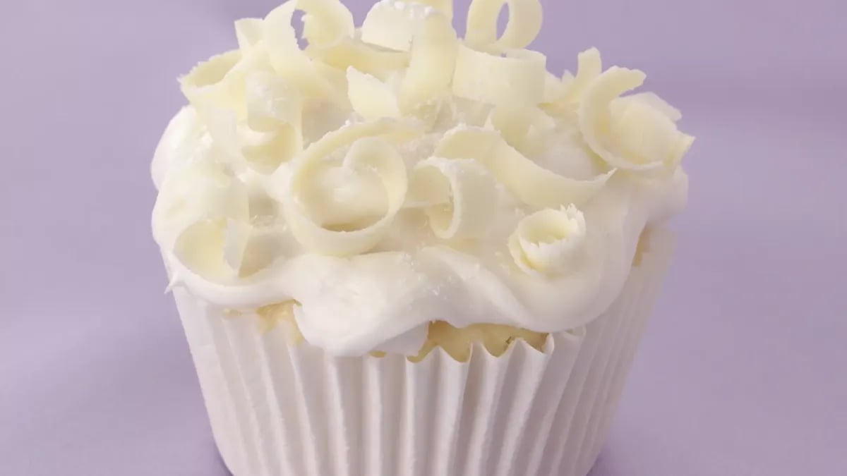 White-on-White Wedding Cupcakes