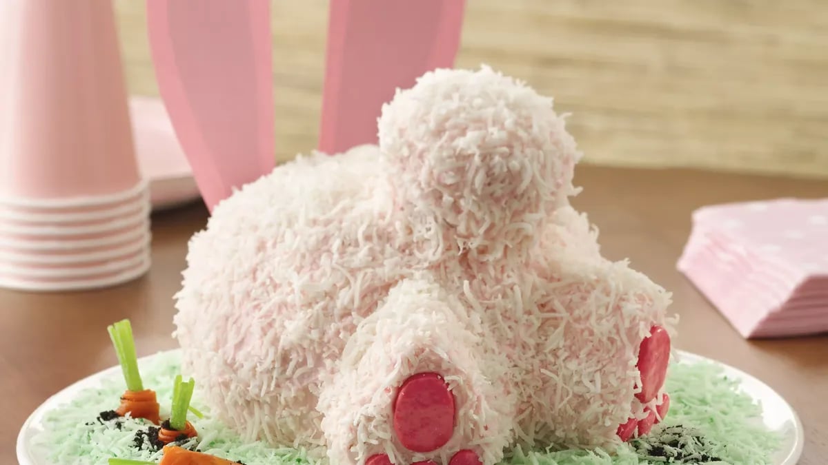 Bunny Butt Cake