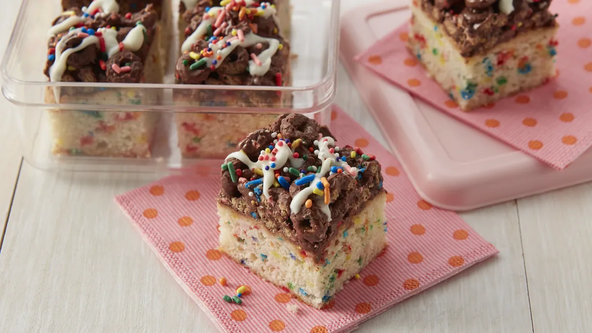Confetti Cookie Bars