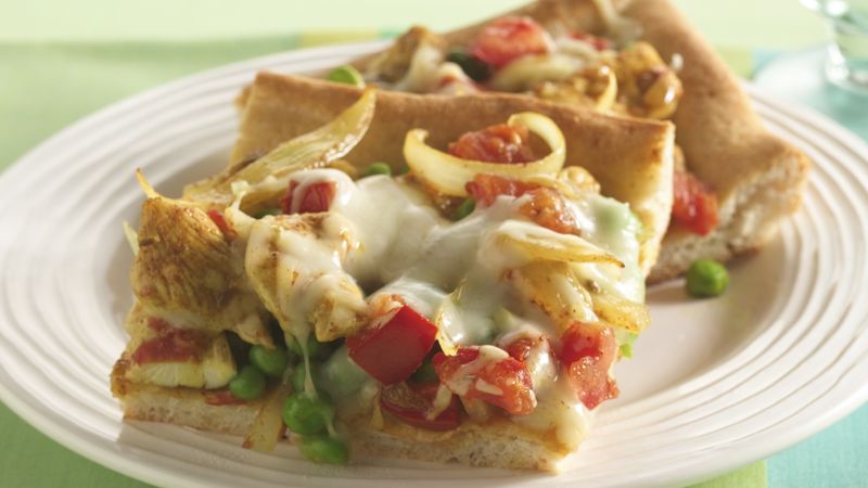 Chicken Curry Pizza