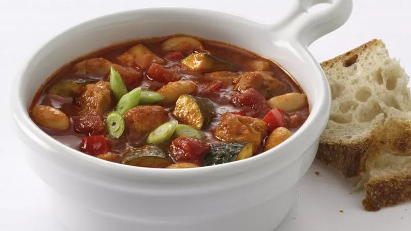 Chicken and Cannellini Bean Chili