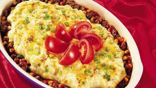 Southwestern Layered Beef Casserole