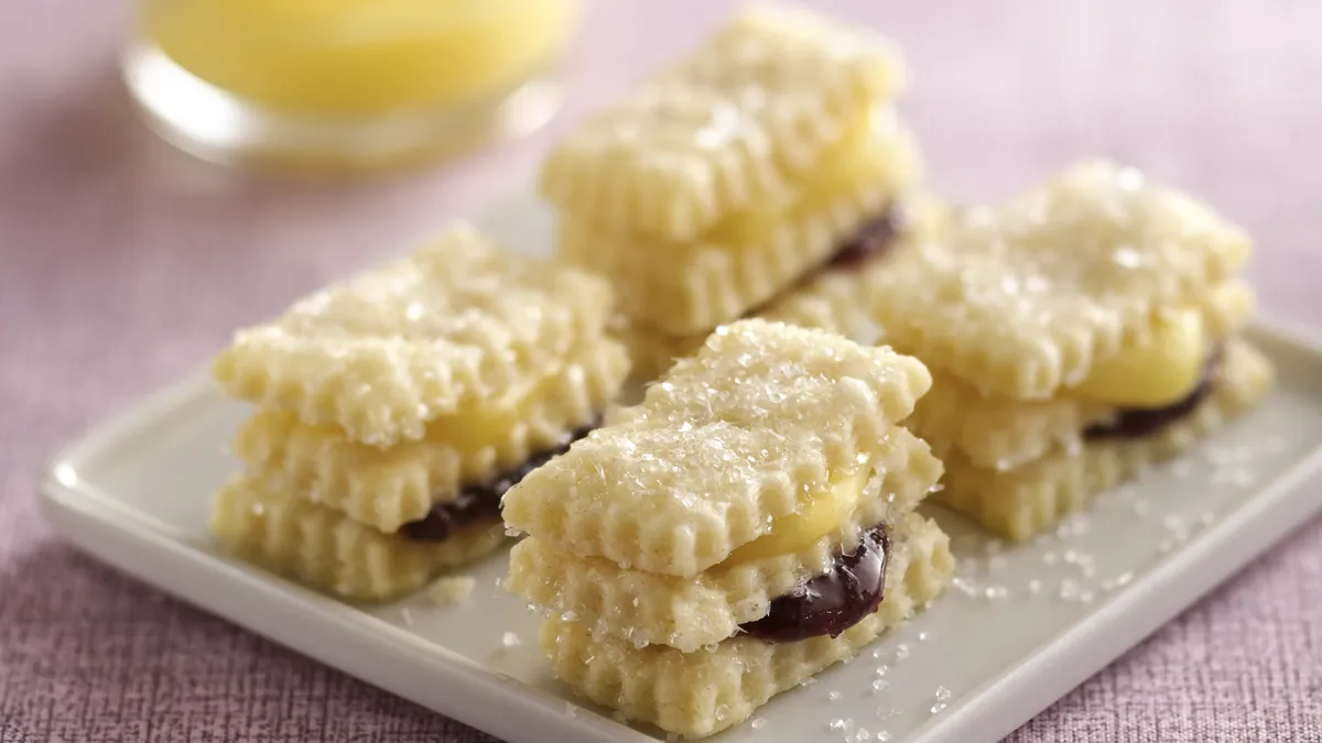 Cream Wafer Lemon Stacks