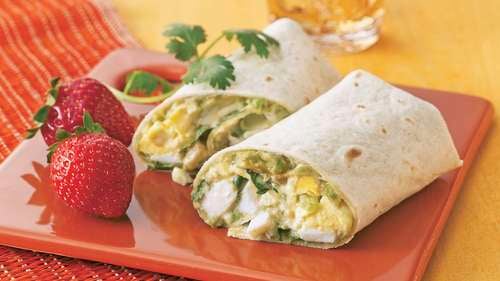 Egg Salad Spinach Wraps - Taste of the Frontier