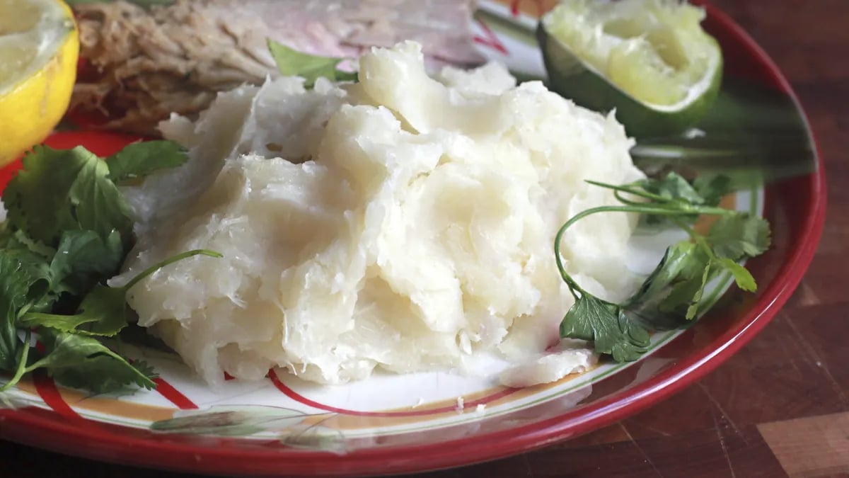 Garlic Mashed Yucca