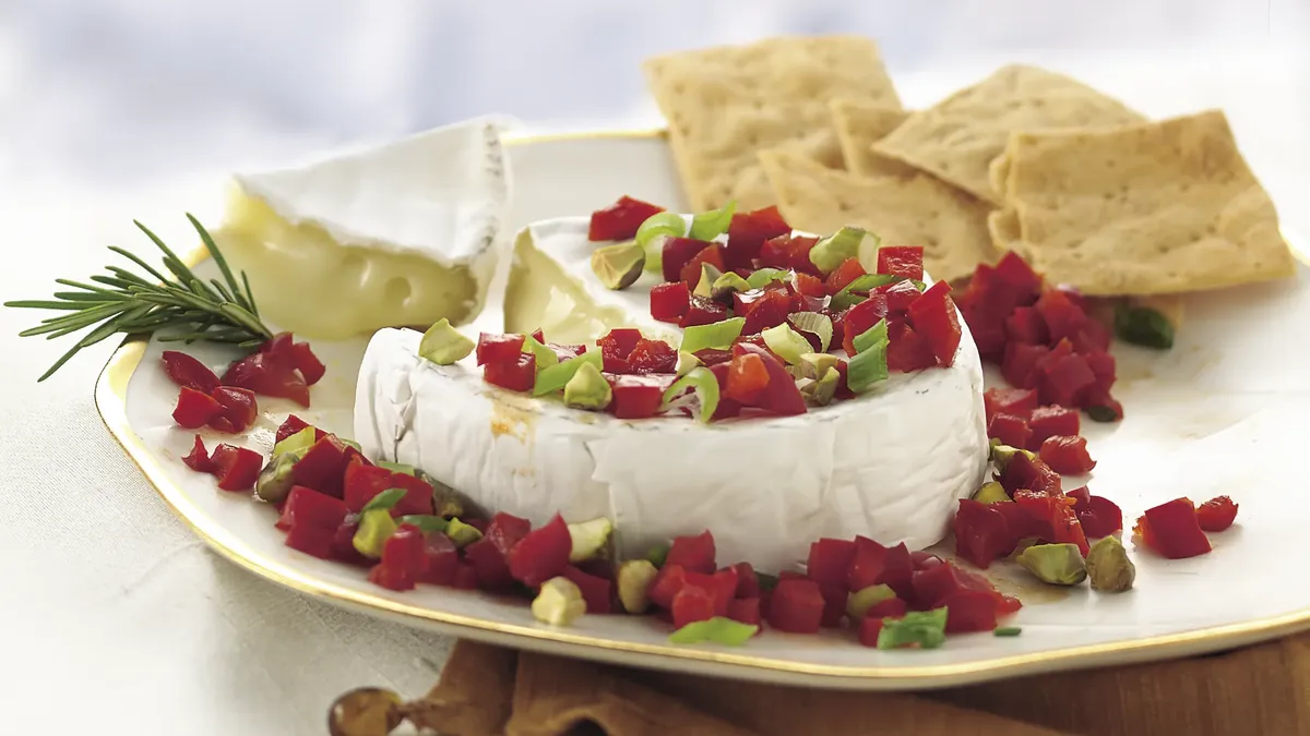 Camembert with Balsamic Bell Pepper