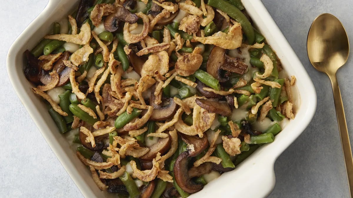 Vegan Green Bean Casserole