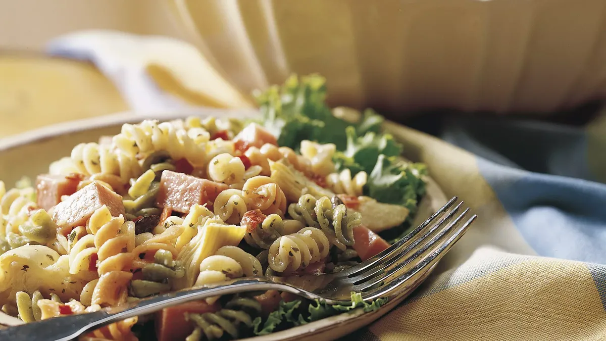 Dijon Ham and Pasta Salad