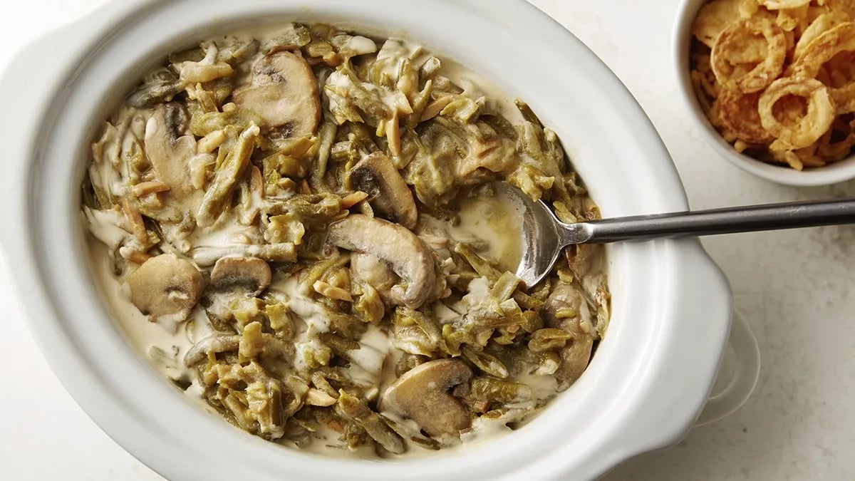 Slow-Cooker Green Bean Casserole