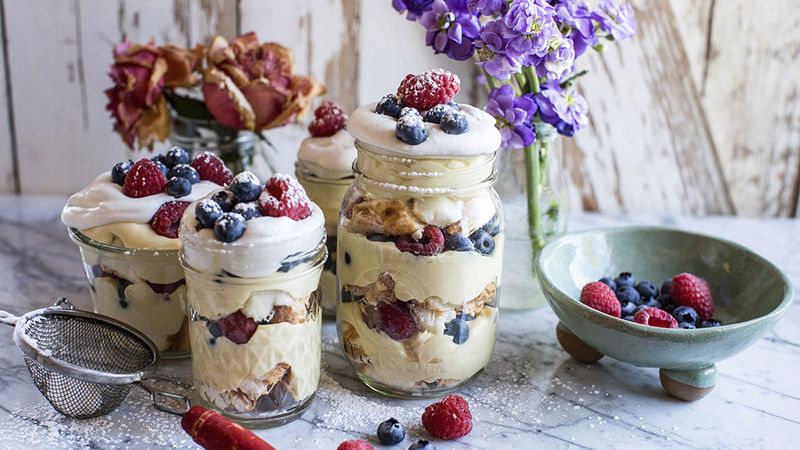 Mini Trifles in Jars