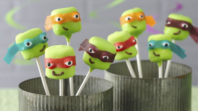 Teenage Mutant Ninja Turtles Marshmallow Pops