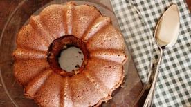 Crème-Filled Golden Bundt Cake, Recipe