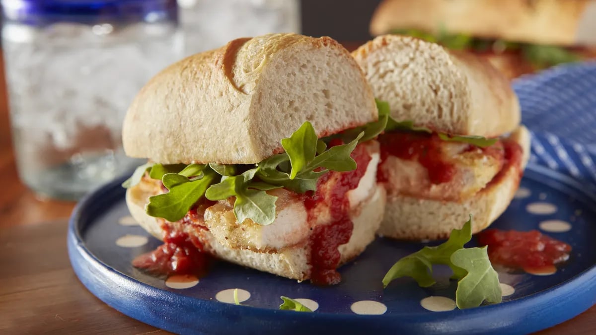 Easy Chicken Parm Sandwiches