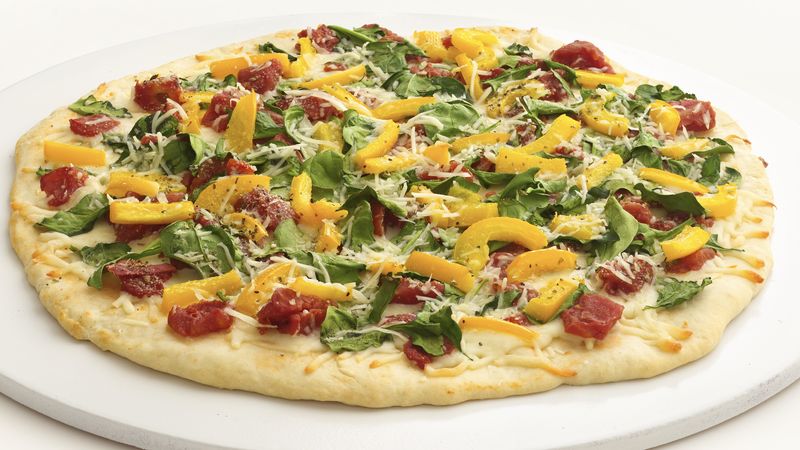 Skinny Homemade Pizza Recipe - BettyCrocker.com