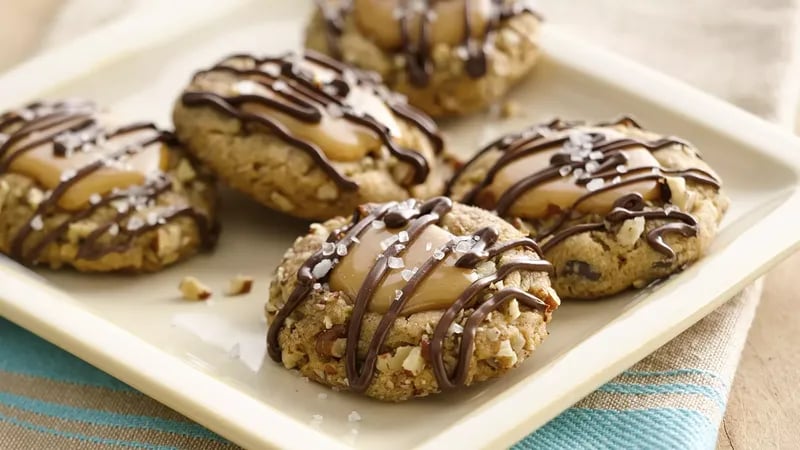 Salted Caramel Chocolate Chip Cookies