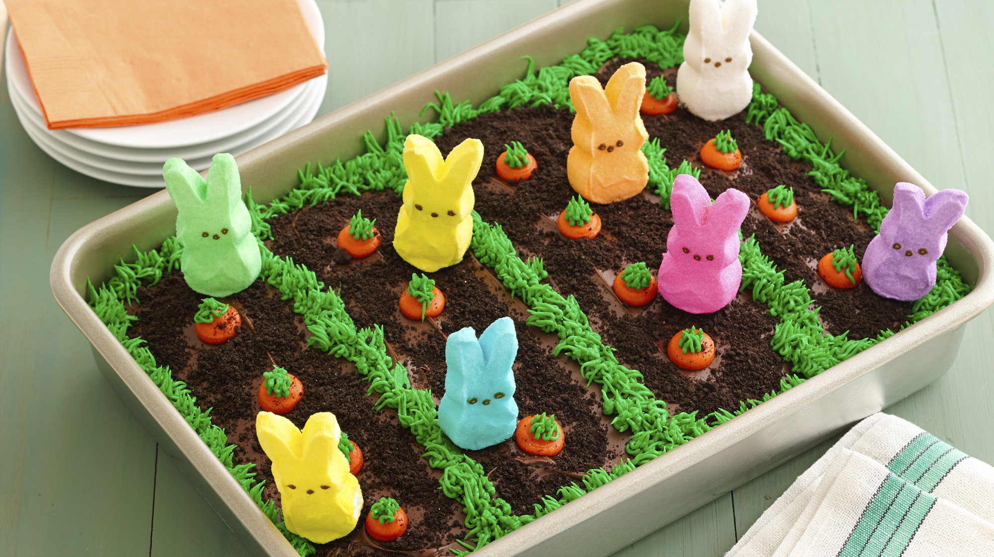 Super-Easy and Fun To Make: Easter Egg Hunt Cake! - Parade