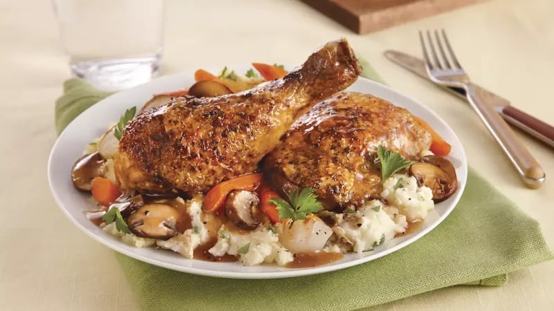 Slow-Cooker Herbed Chicken and Vegetables