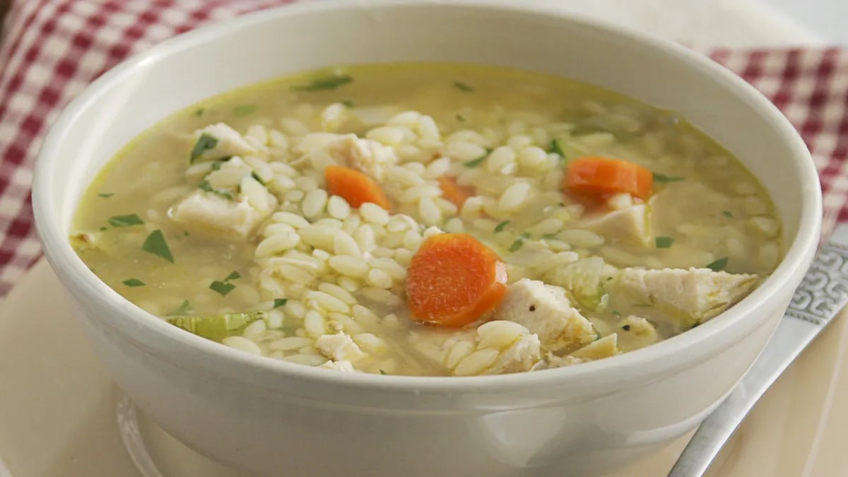 Chicken Orzo Soup