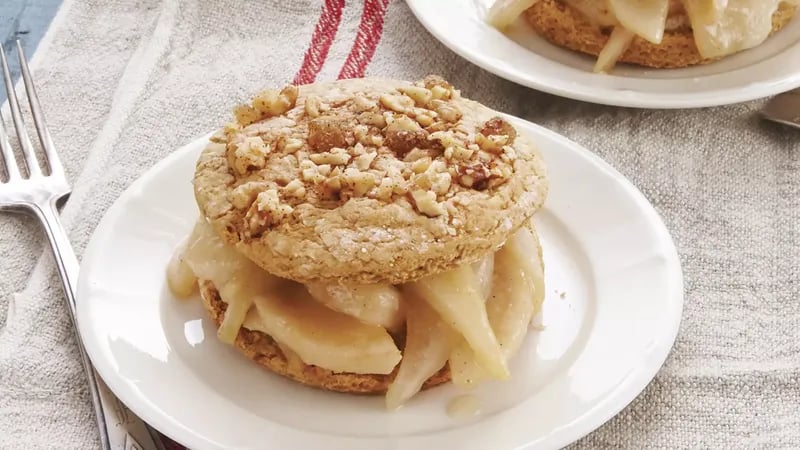 Ginger Pear Shortcakes