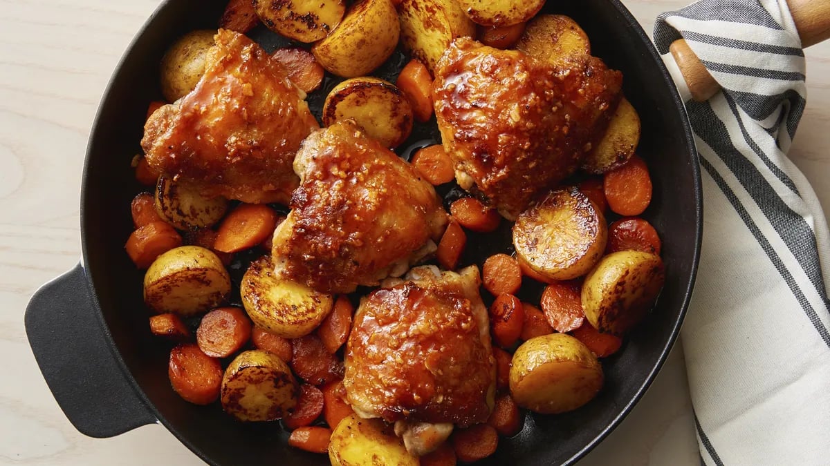 Hot Honey Chicken Skillet