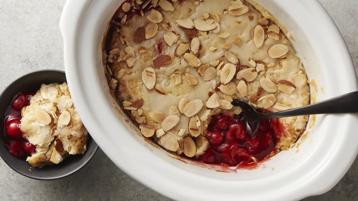 Slow-Cooker Cherry Dump Cake