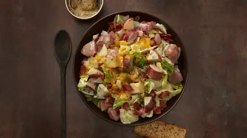 Cheesy Kielbasa and Cabbage-image