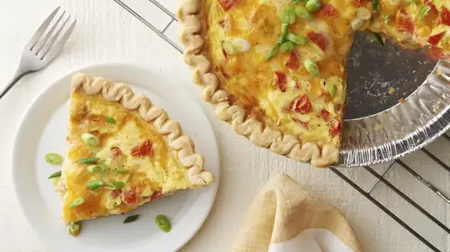 Tomato-Bacon Quiche-image