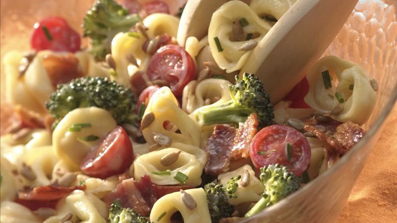 Tortellini, Broccoli and Bacon Salad
