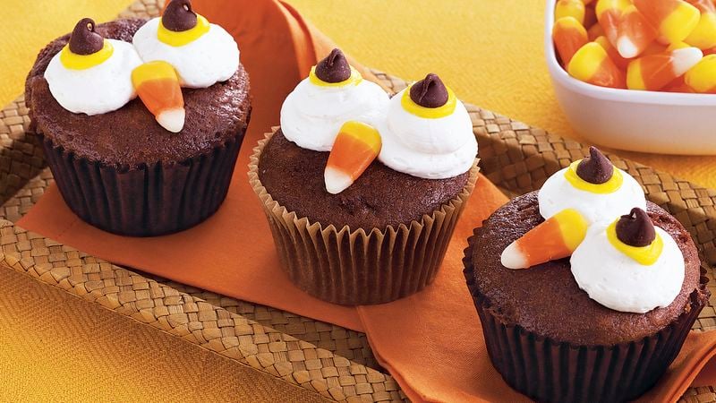 Halloween Owl Cupcakes