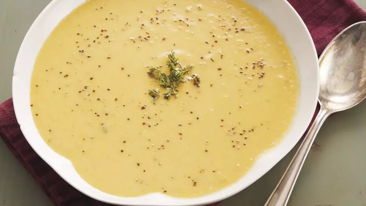 Acorn Squash Thyme Soup