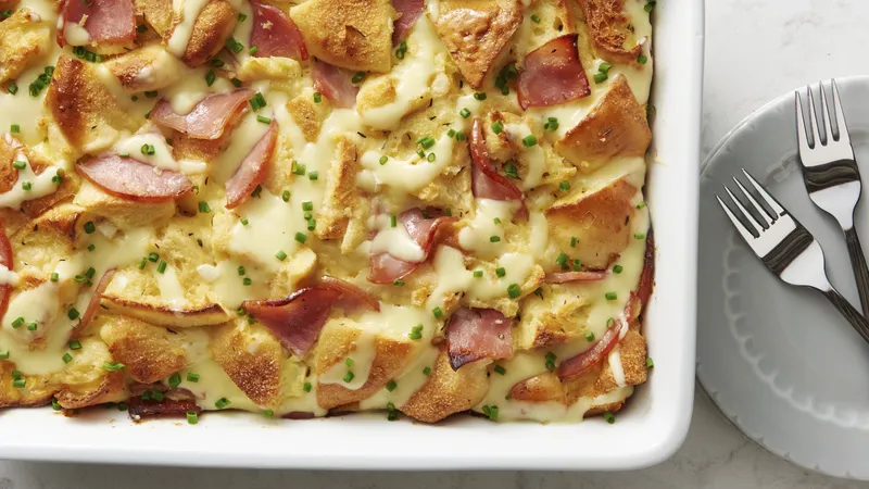 Make-Ahead Eggs Benedict Casserole