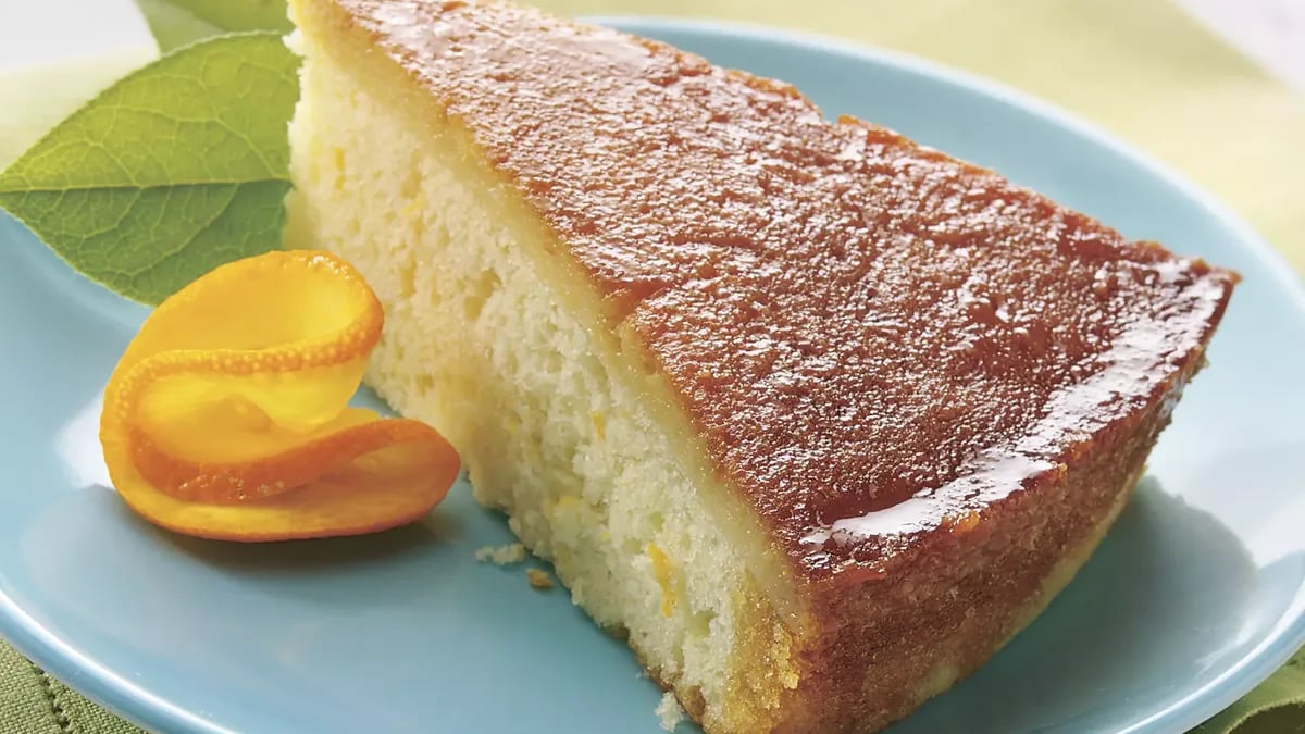 Orange Flan Cakes