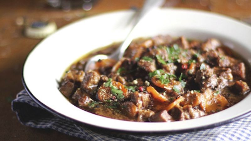 Slow-Cooker Beef and Vegetable Stew