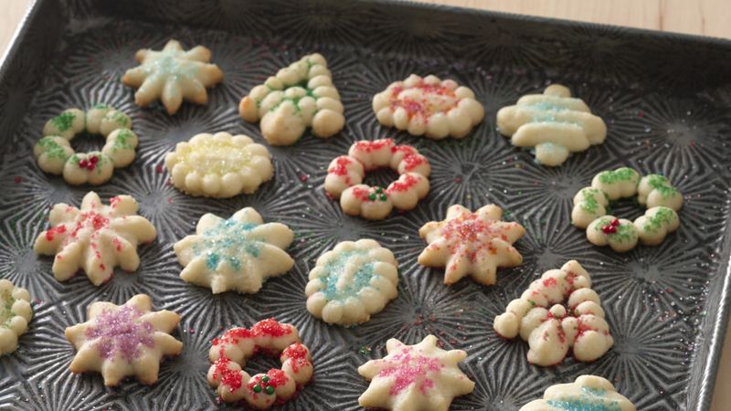 Easy Spritz Cookies Recipe - BettyCrocker.com