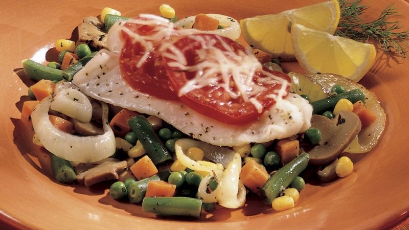 Italian-Style Fish and Vegetables
