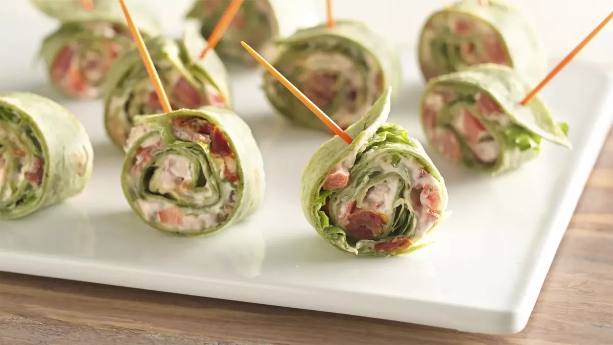 Italian BLT Pinwheels