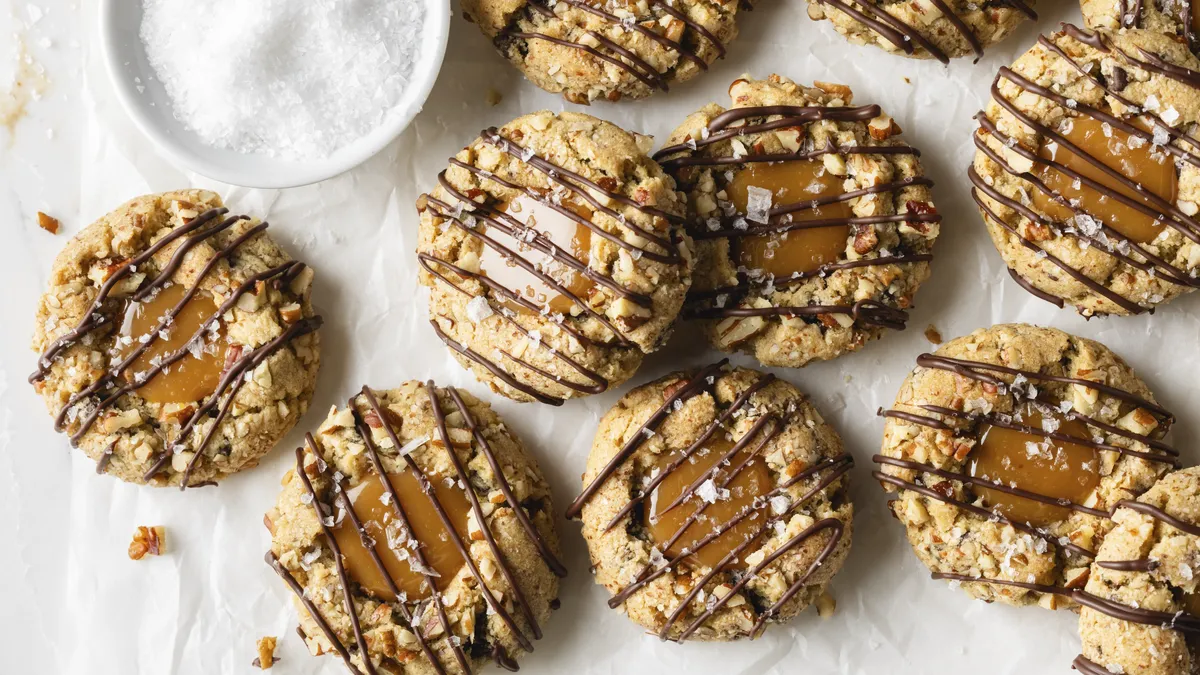 Salted Caramel Chocolate Chip Cookies