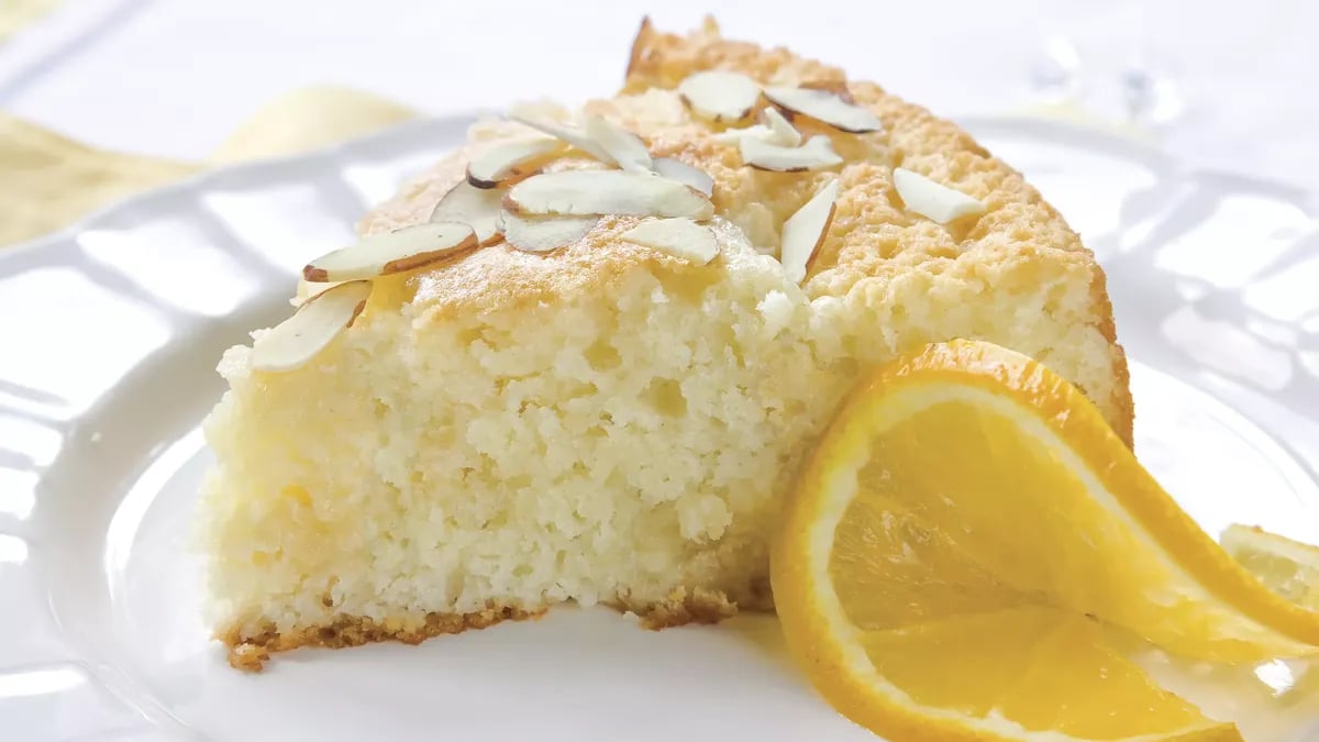 Orange Almond Coffee Cake