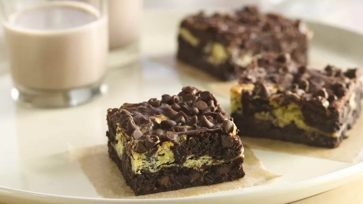 Gluten-Free Cream Cheese Swirl Brownies