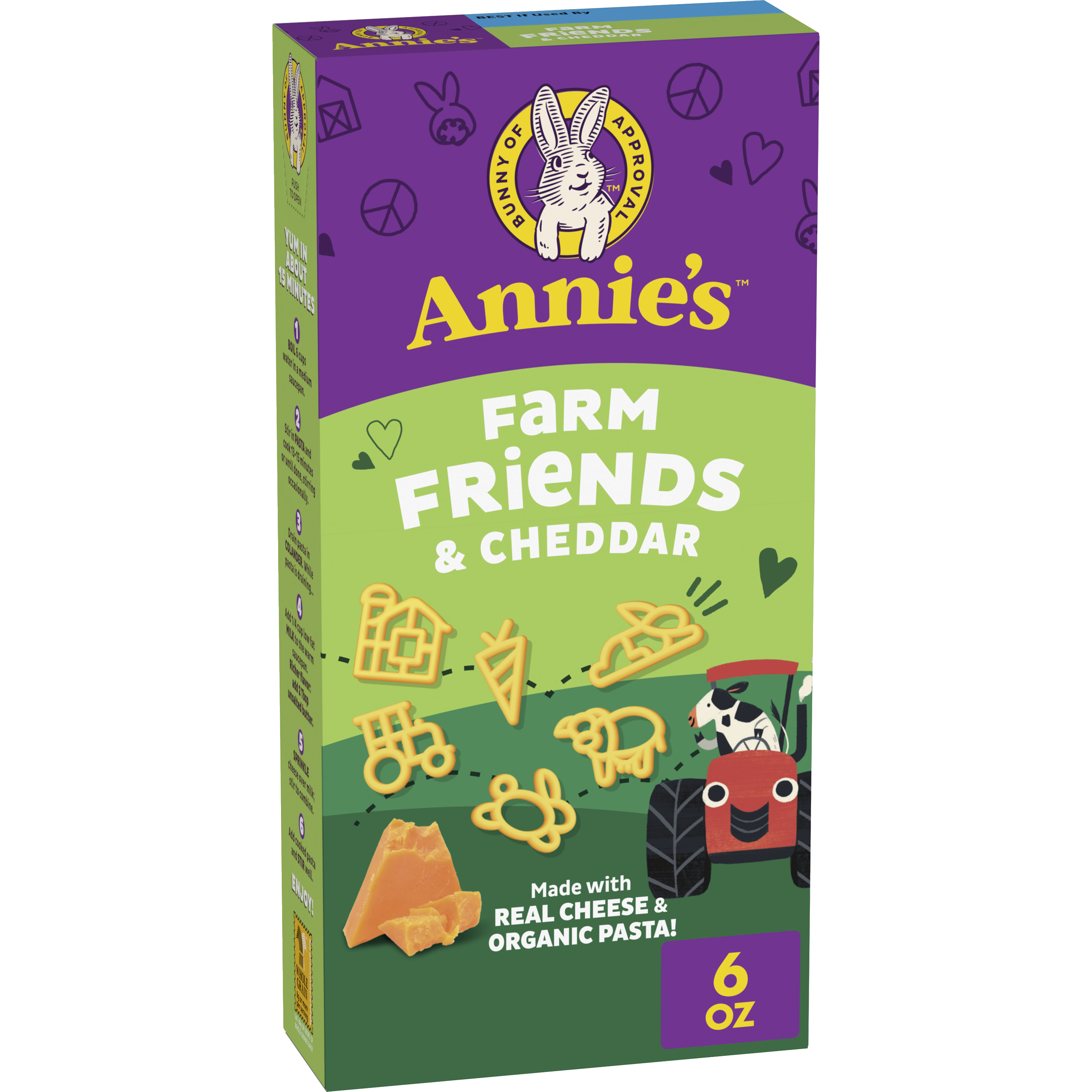 Farm Friends & Cheddar Pasta & Cheese | Annie's