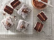 General Mills Foodservice | Double Chocolate Lamington Cakes